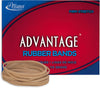 Alliance Rubber 26339 Advantage Rubber Bands Size #33, 1/4 lb Box Contains Approx. 150 Bands (3 1/2" x 1/8", Natural Crepe)