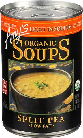 Image of FROM: Amy's Kitchen Low Sodium Split Pea Soup 14.1 OZ TO: Amy's Kitchen Low Sodium Split Pea Soup (12x14.1 OZ)