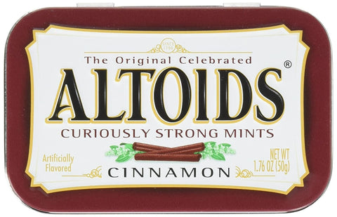 Image of Altoids Curiously Strong Mints, Cinnamon, 1.76oz Per Tin, 6 Tin Pack