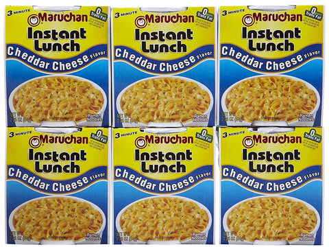 Image of Maruchan Instant Lunch Cheddar Cheese Flavor Soup - 2.25 oz - 6 Pack