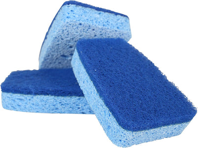 Dawn Non Scratch Premium Scrubber Sponges, 3 Pack, Blue