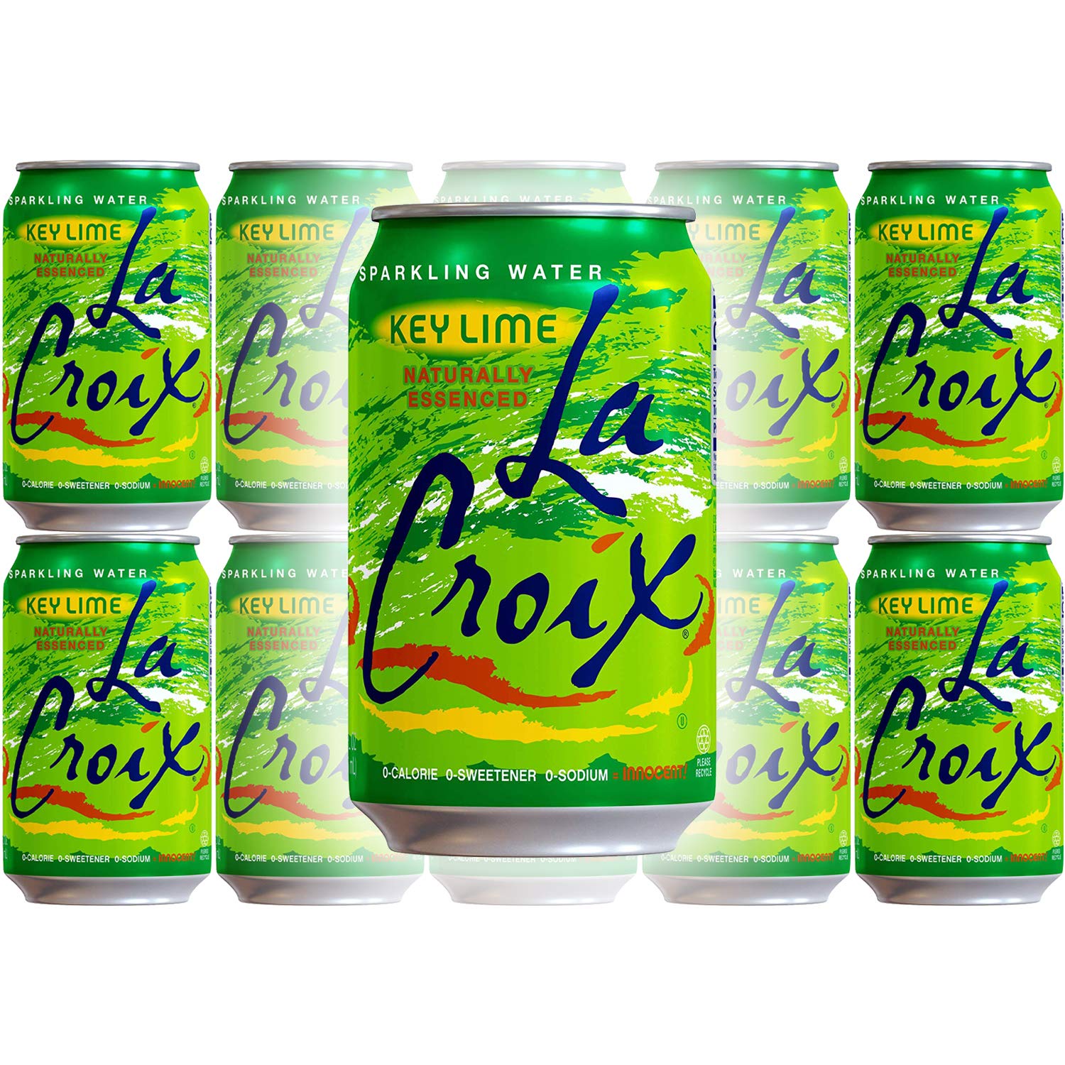 La Croix KeyLime Sparkling Water, 12 Ounce 10-Pack