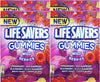 Lifesavers Gummies Wild Berries Gummy Snacks Snack Care Package for College, Military, Sports Net WT 3.6 Oz