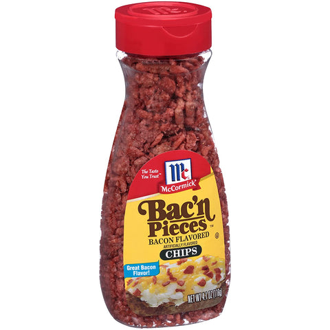 Image of McCormick Bac'n Pieces Bacon Flavored Chips, 4.1 oz