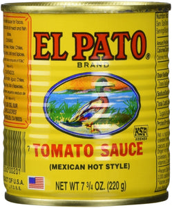 EL PATO Mexican Hot Style Tomato Sauce 7.75 Oz - (6-Pack)