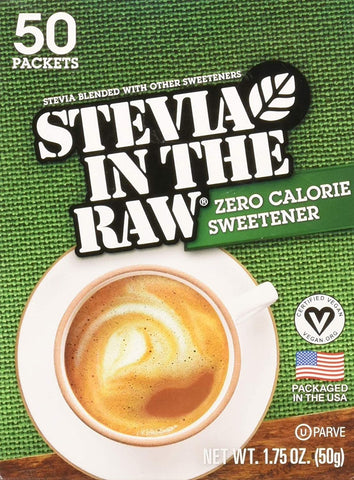 Image of Stevia In The Raw 50 Count Box , 1.75 ounce