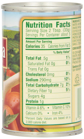 Image of Contadina Tomato Paste with Italian Herbs, 6-Ounce (Pack of 8)