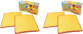 Chore Boy Golden Fleece Scrubbing Cloths | 2-Units per Pack | 4-Pack | (Total of 8 Scrubbing Cloths)