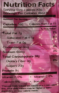 Pink Strawberry Salt Water Taffy 3LB