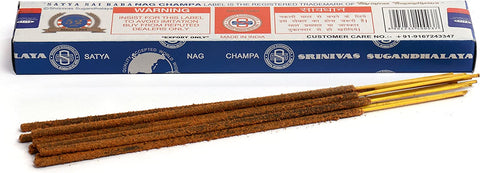 Image of Satya 3 Packs Original Nag Champa Incense Sticks Joss Incense - Incense 15g Box
