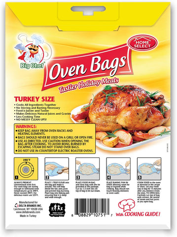 Image of Home Select Oven Bags Turkey Size
