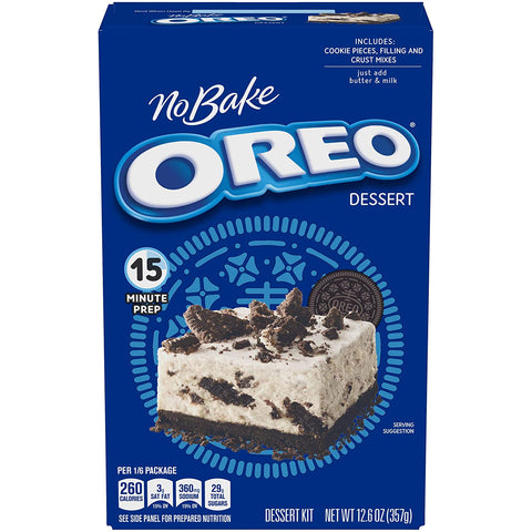 Image of Jell-O, No Bake Dessert Kit ( Box), Oreo, 12.6 Oz