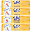 Voortman Bakery Vanilla Wafers, oz., 10.6 oz, Pack of 4 for a total of 42.40 oz – Wafers Baked with Real Vanilla, No Artificial Colors, Flavors or High-Fructose Corn Syrup