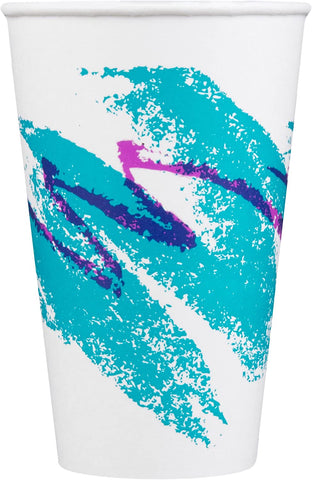 Image of Dart Solo RP16P-00055 Jazz 16-18 oz. Poly Paper Cold Cup - 50/Pack