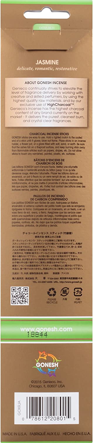 Gonesh Extra Rich Jasmine Incense