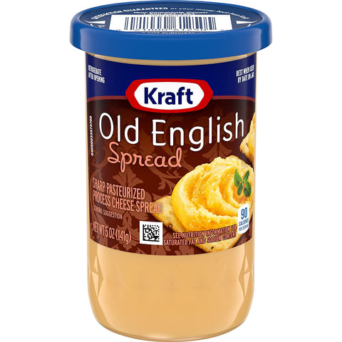 Image of Kraft Cheese Spread, Old English 5 Oz (Pack of 4)