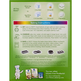 Pillsbury Gluten Free Funfetti Cake & Cupcake Mix 15 oz (Pack of 3)