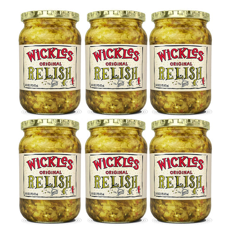 Image of Wickles Original Relish, 16 OZ (Pack of 6)