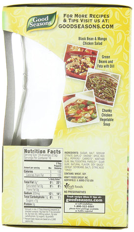 Good Seasons Salad Dressing & Recipe Kit, Cruet with 2-Count Italian Dressing Mix (Pack of 2)