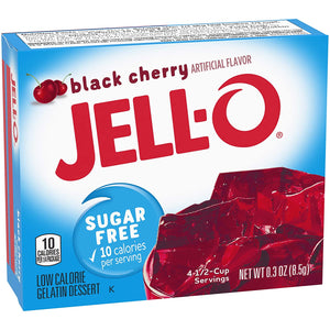 JELL-O Black Cherry Gelatin Dessert Mix