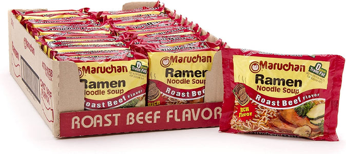 Ramen, Roast Beef, 3-Ounce Packages (Pack of 24)