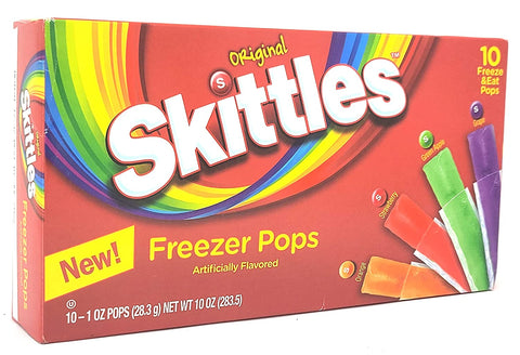 Image of Skittles Freezer Pops, 1.5 oz 10 ct (Pack of 2)