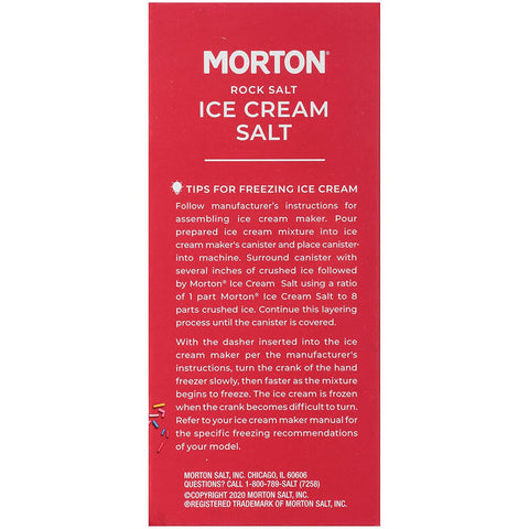 Image of Morton Ice Cream Salt, 4 Pounds