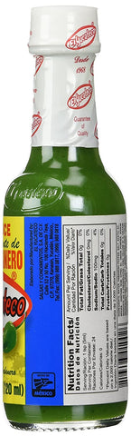 Image of El Yucateco Sauce Habanero Green Hot - 4 Ounce (Pack of 4)