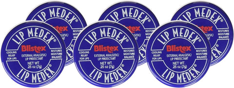 Image of Blistex Lip Medex External Analgesic/Lip Protectant 0.25 oz (Pack of 6)