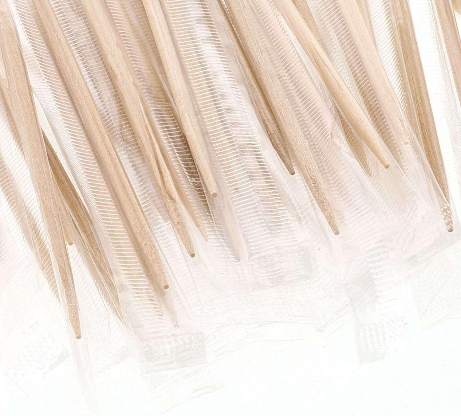 Royal Plain Individual Cello Wrapped Toothpicks, Package of 1000