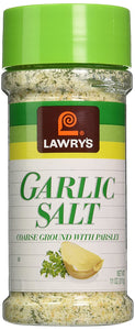 Lawry's Garlic Salt 11oz - Course Ground with Parsley (2 Pack)