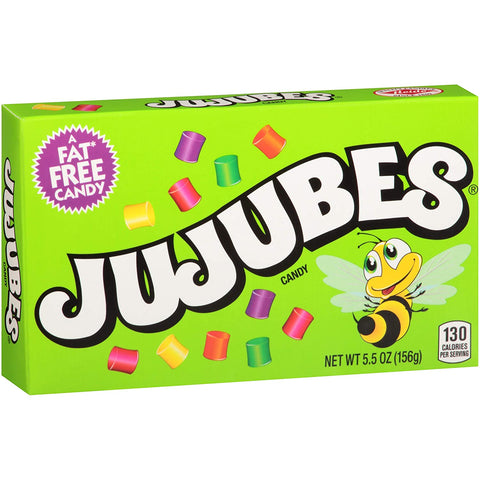 Image of Jujubes Chewy Candy, Lilac, Violet, Lime, Lemon and Cherry, 5.5 Ounce