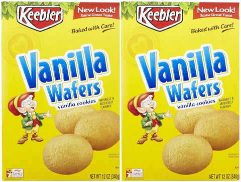 Image of Keebler Vanilla Wafer Cookies - 12 oz - 2 Pack