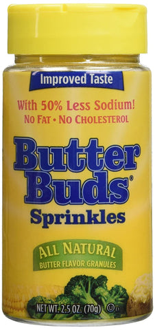 Image of Butter Buds Sprinkles, Butter Flavored Granules, 2.5 Ounce