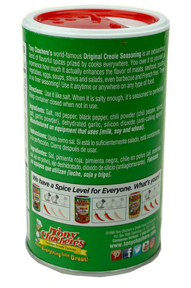 Tony Chachere's Original Creole Seasoning, 8 oz