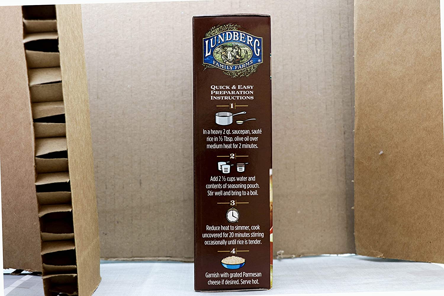 Lundberg Risotto,Og2,Creamy Parms 5.5 Oz (Pack Of 6)