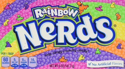 Image of Wonka Rainbow Nerds Candy 5 oz.
