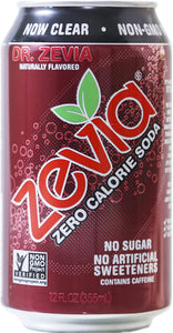 Zevia All Natural Soda, Dr. Zevia, 12 Ounce Cans (Pack of 24)