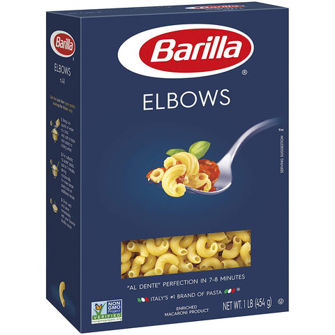 Image of Barilla Classic Blue Box Pasta Elbows 16 oz (1 Box)