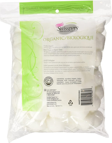 Image of Organic BIOLOGIQUE Cotton Balls,organic, Pack of 3 (240 Balls)