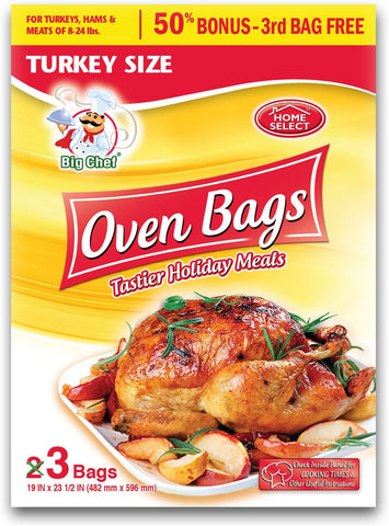 Image of Home Select Oven Bags Turkey Size