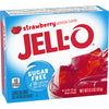 Jell-O Strawberry Sugar-Free Gelatin, 0.30 Ounce (8.5g), (Pack of 3)