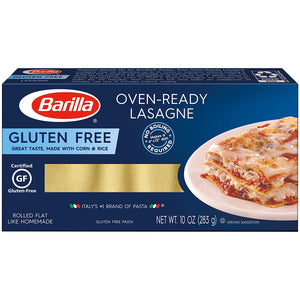 Oven Ready Lasagne Gluten Free 10 Ounce (Pack of 2) by Barilla