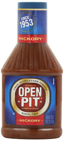 Image of Open Pit Barbecue Sauce, Hickory, 18 Ounce (Pack of 6)