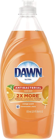 Image of Dawn Ultra Antibacterial Hand Soap, Dishwashing Liquid Dish Soap, Orange Scent, 19.4 fl oz