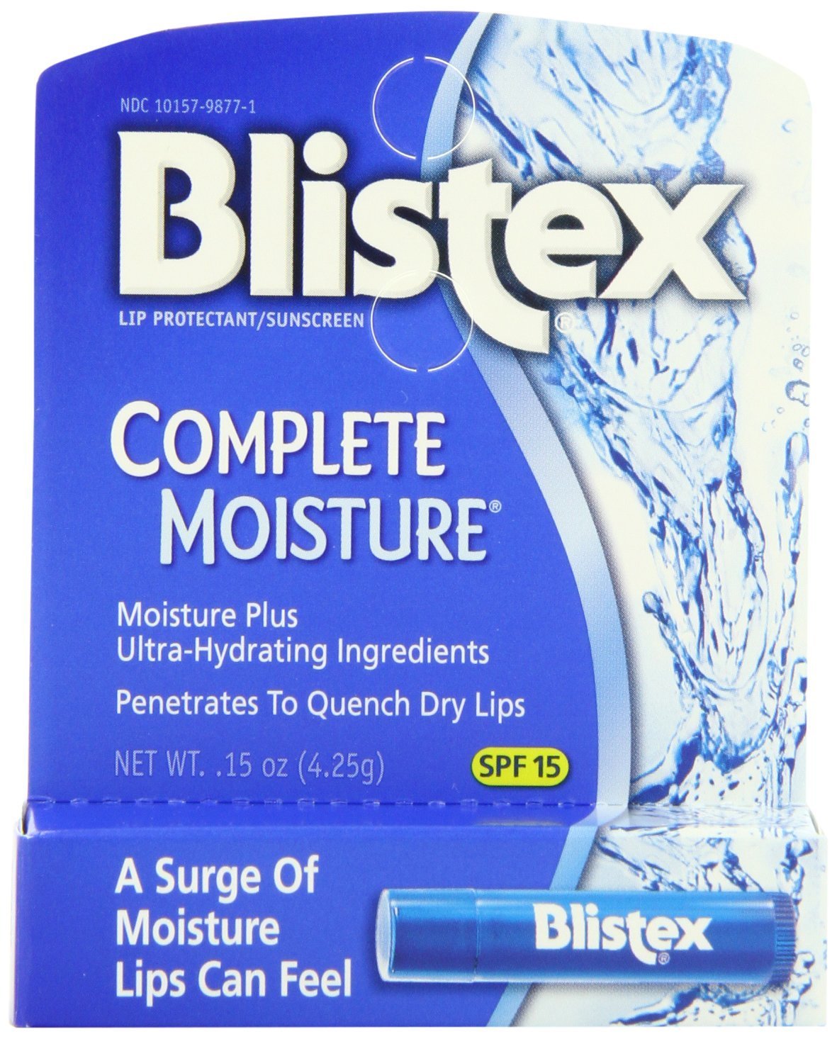 Blistex Complete Moisture.15-Ounce Tubes (Pack of 6)