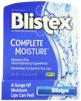 Blistex Complete Moisture.15-Ounce Tubes (Pack of 6)