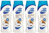 Dial Moisturizing Body Wash - Coconut Milk - 12 HR Moisture Release - Net Wt. 16 FL OZ (473 mL) Per Bottle - Pack of 4 Bottles