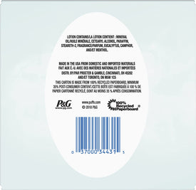 Puffs Plus Lotion With The Scent of Vicks Facial Tissues; 6 cube Boxes included, 48 Tissues per Box