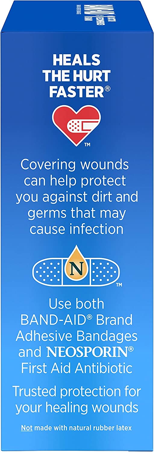 Band-Aid Comfort-Flex Adhesive Bandages-Plastic-60ct, Family Pack